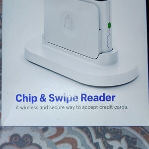 White Chip & Swipe Reader